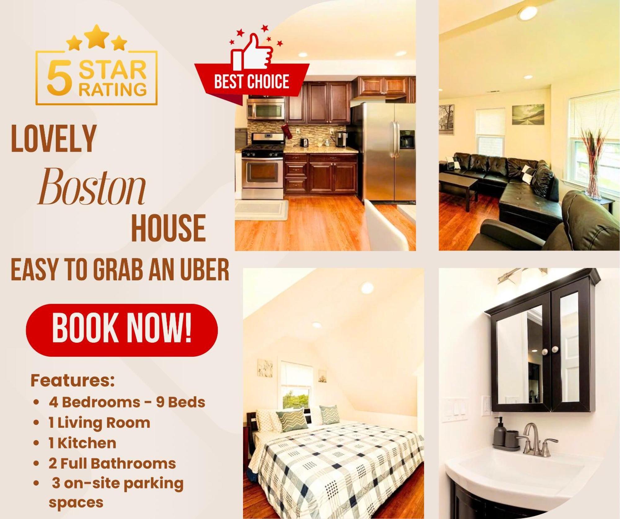 988 - 4Br Boston - Cozy Getaway Near Boston Common公寓 外观 照片